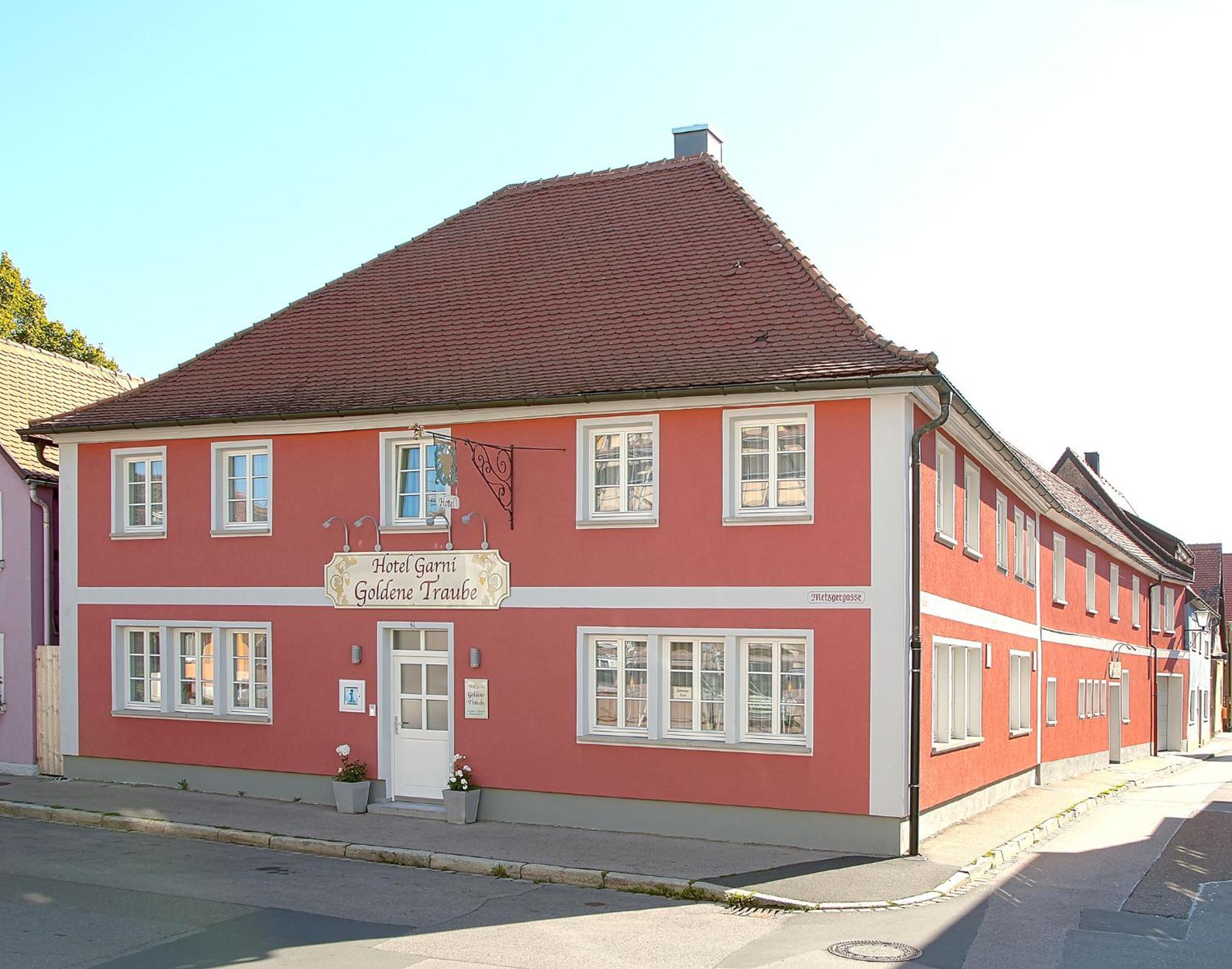 Hotel Garni Goldene Traube Bad Windsheim Eksteriør billede