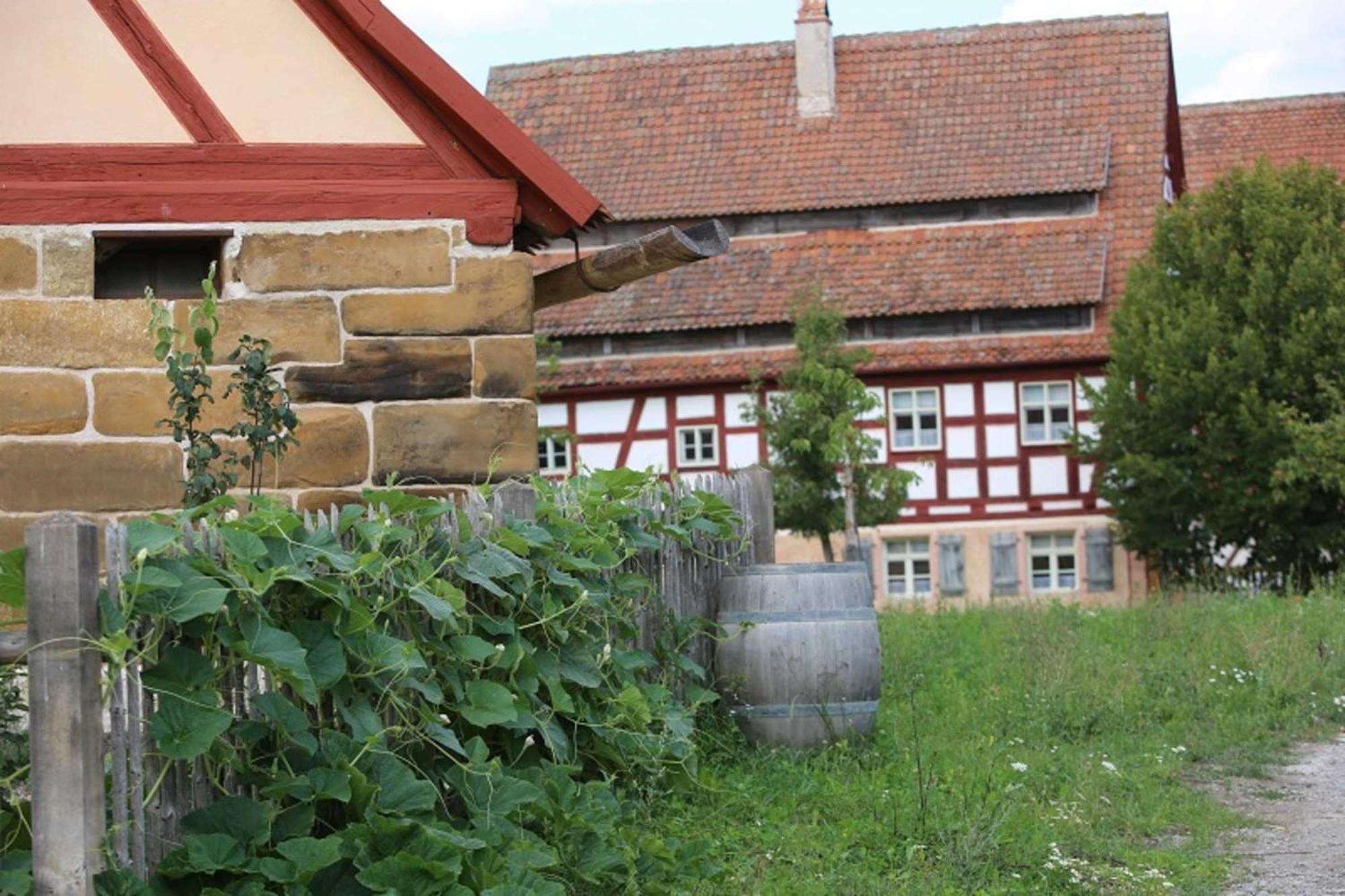 Hotel Garni Goldene Traube Bad Windsheim Eksteriør billede